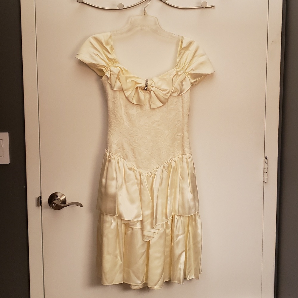 80's prom/wedding dress